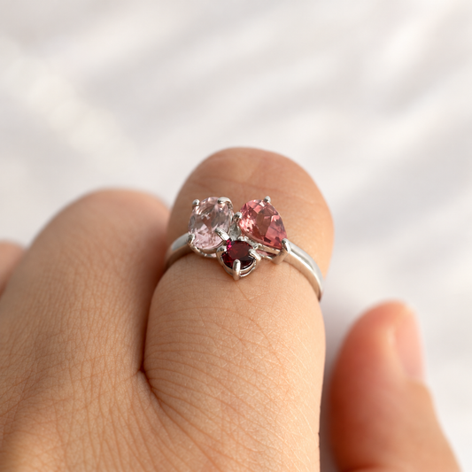 Rose Cadence · Pink Tourmaline Ring