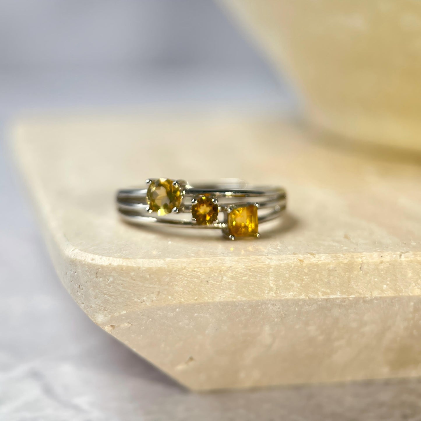 Daylight Trio · Citrine Ring
