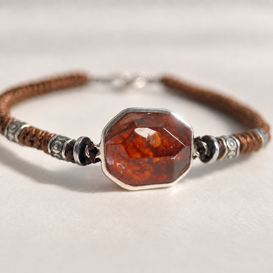 Ember Core · One-of-a-Kind Hematoid Quartz Bracelet