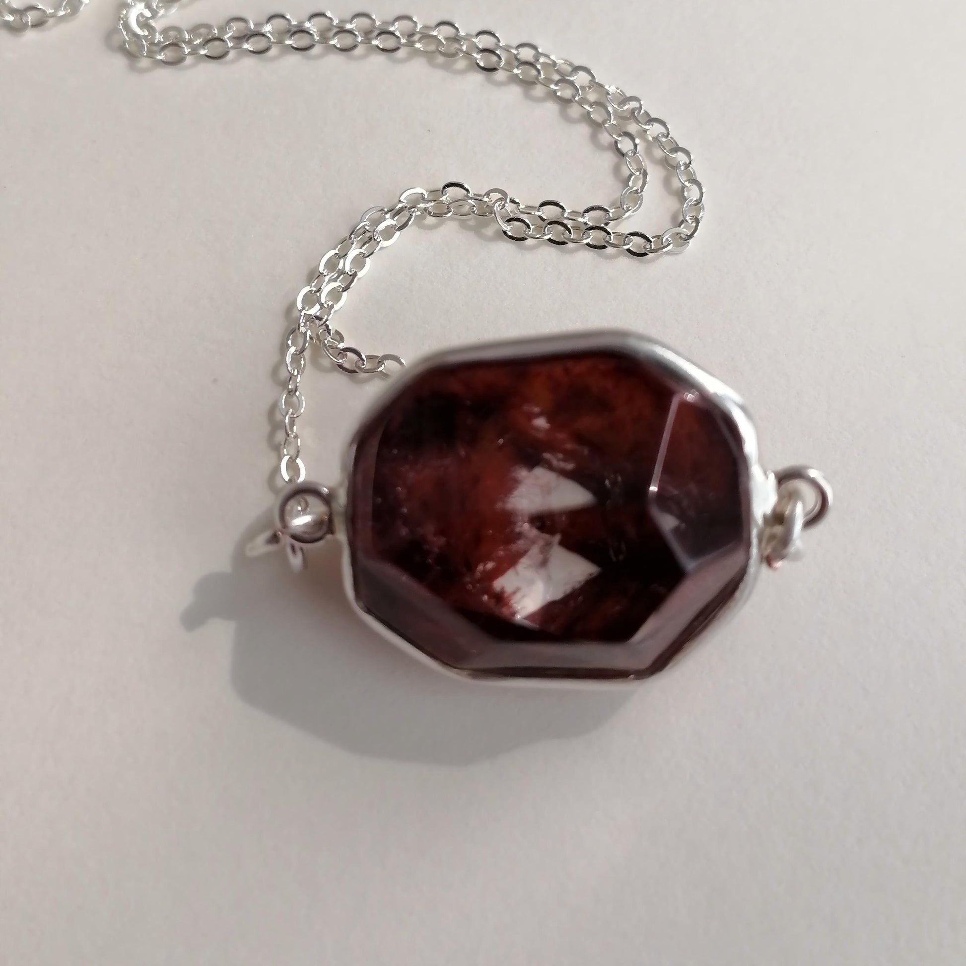 Hematoid Quartz pendant necklace1