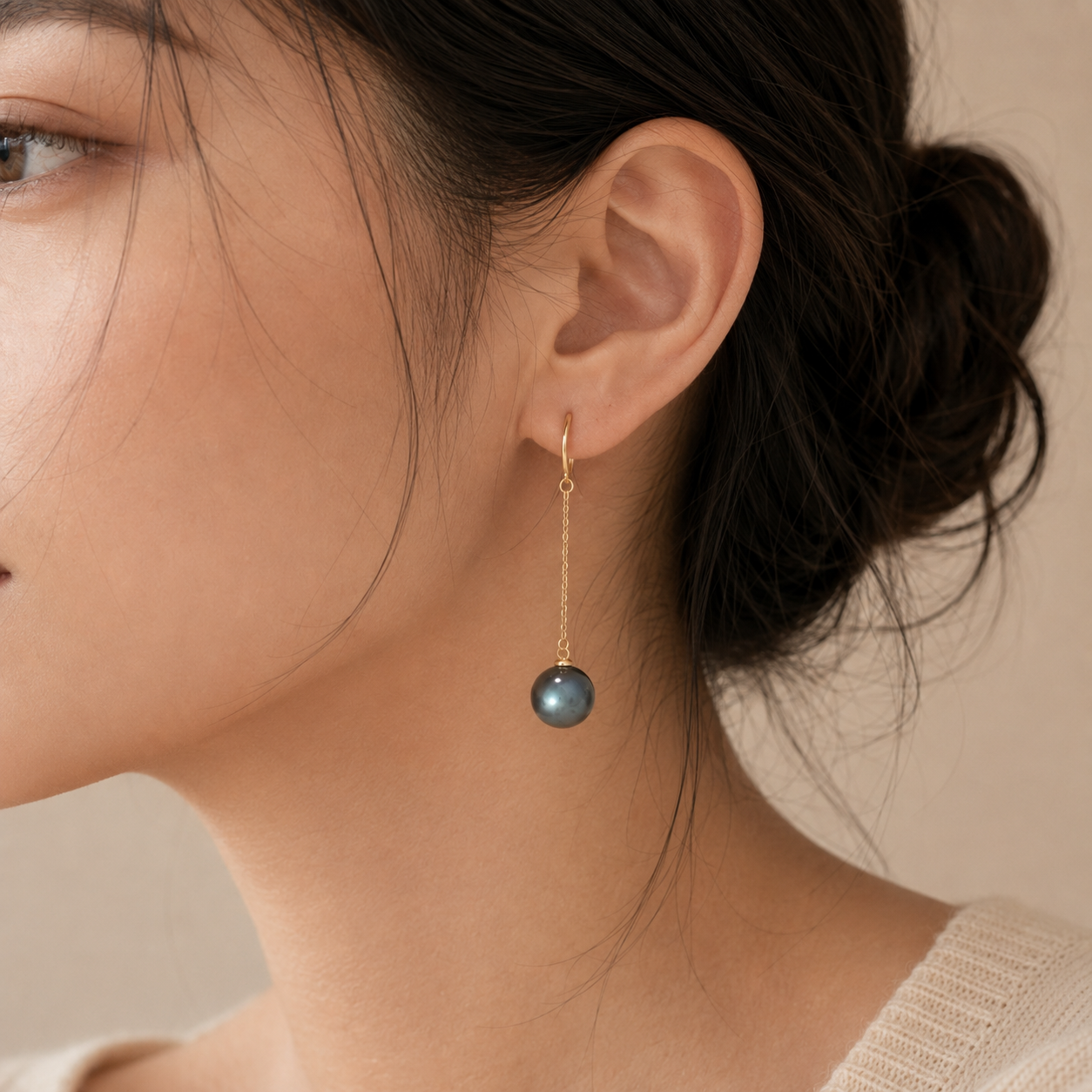 Silent Light · Labradorite Earrings
