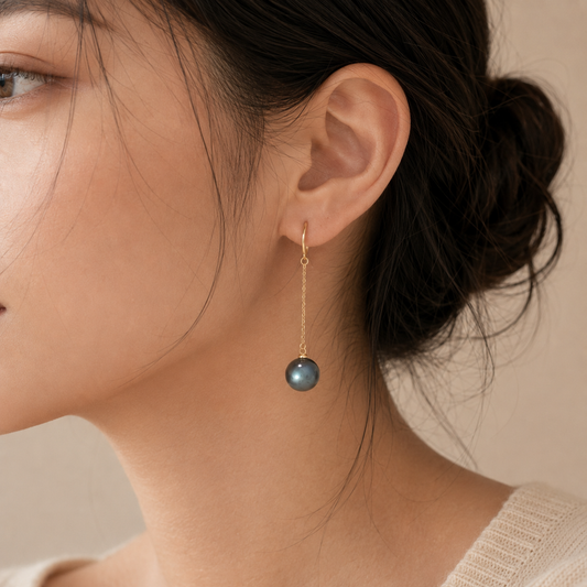 Silent Light · Labradorite Earrings
