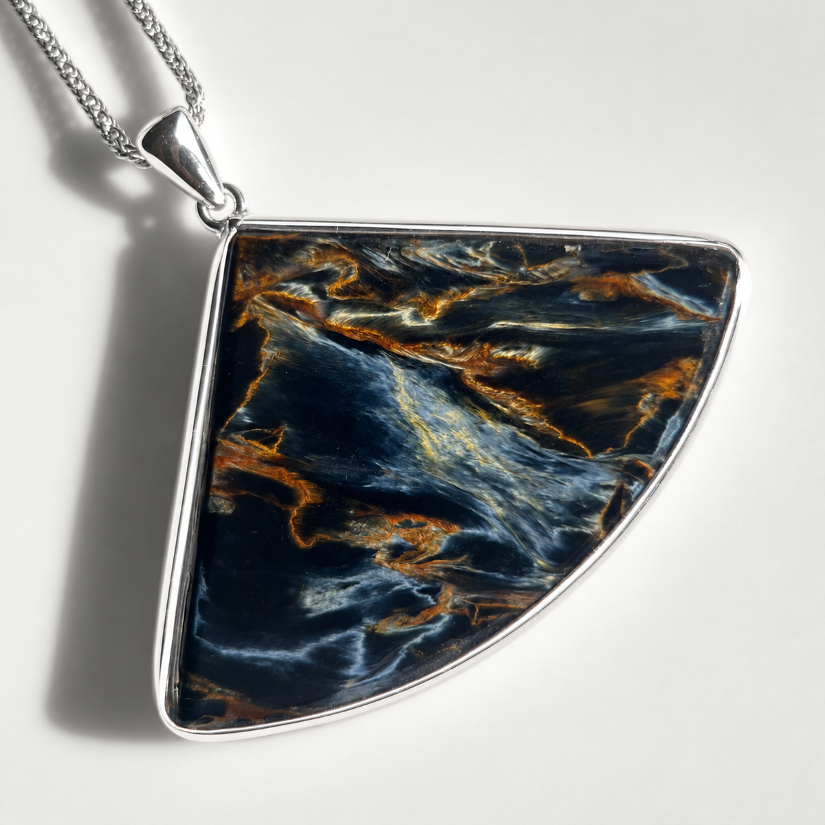 Night Terrain · One-of-a-Kind Pietersite Pendant