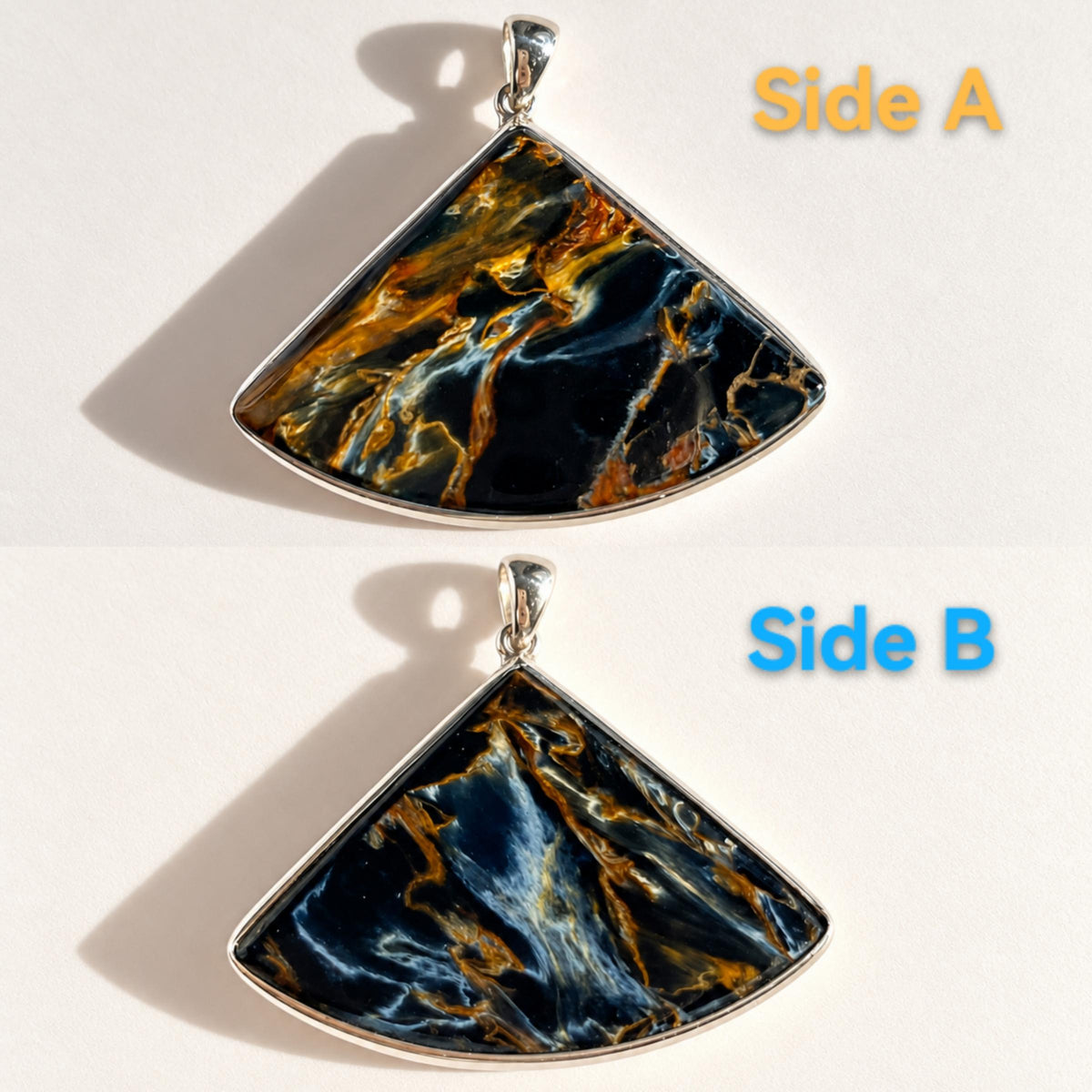 Night Terrain · One-of-a-Kind Pietersite Pendant