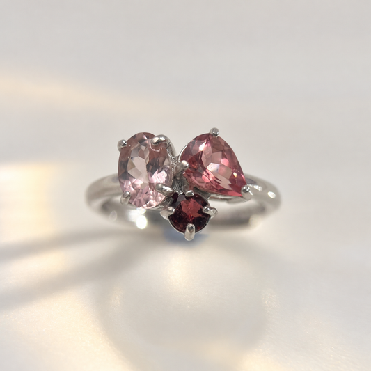 Rose Cadence · Pink Tourmaline Ring