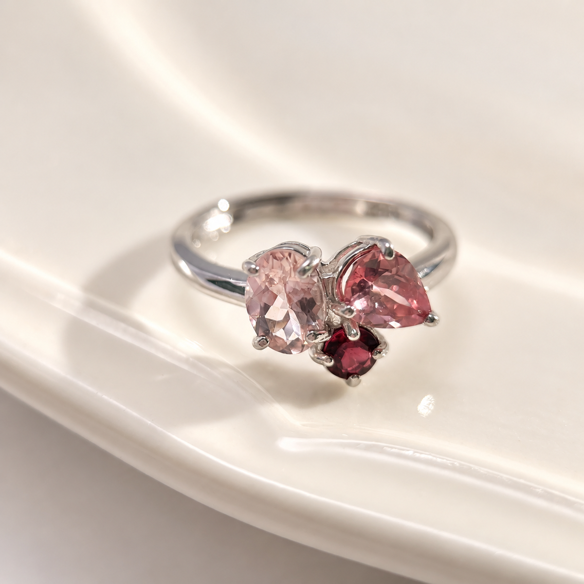 Rose Cadence · Pink Tourmaline Ring