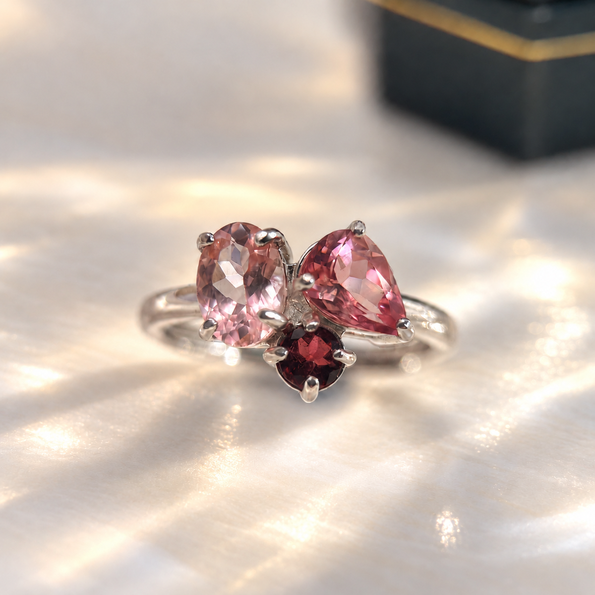 Rose Cadence · Pink Tourmaline Ring